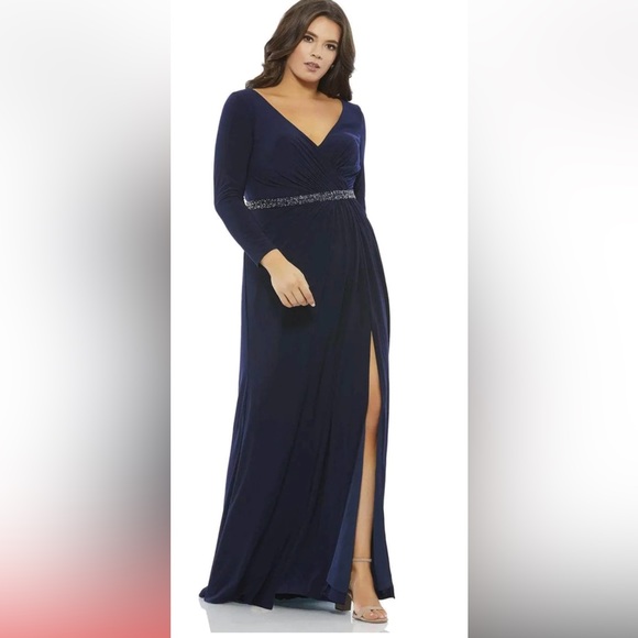 Mac Duggal Dresses & Skirts - Mac Duggal 67899 - Long Sleeve
Evening Dress NWT